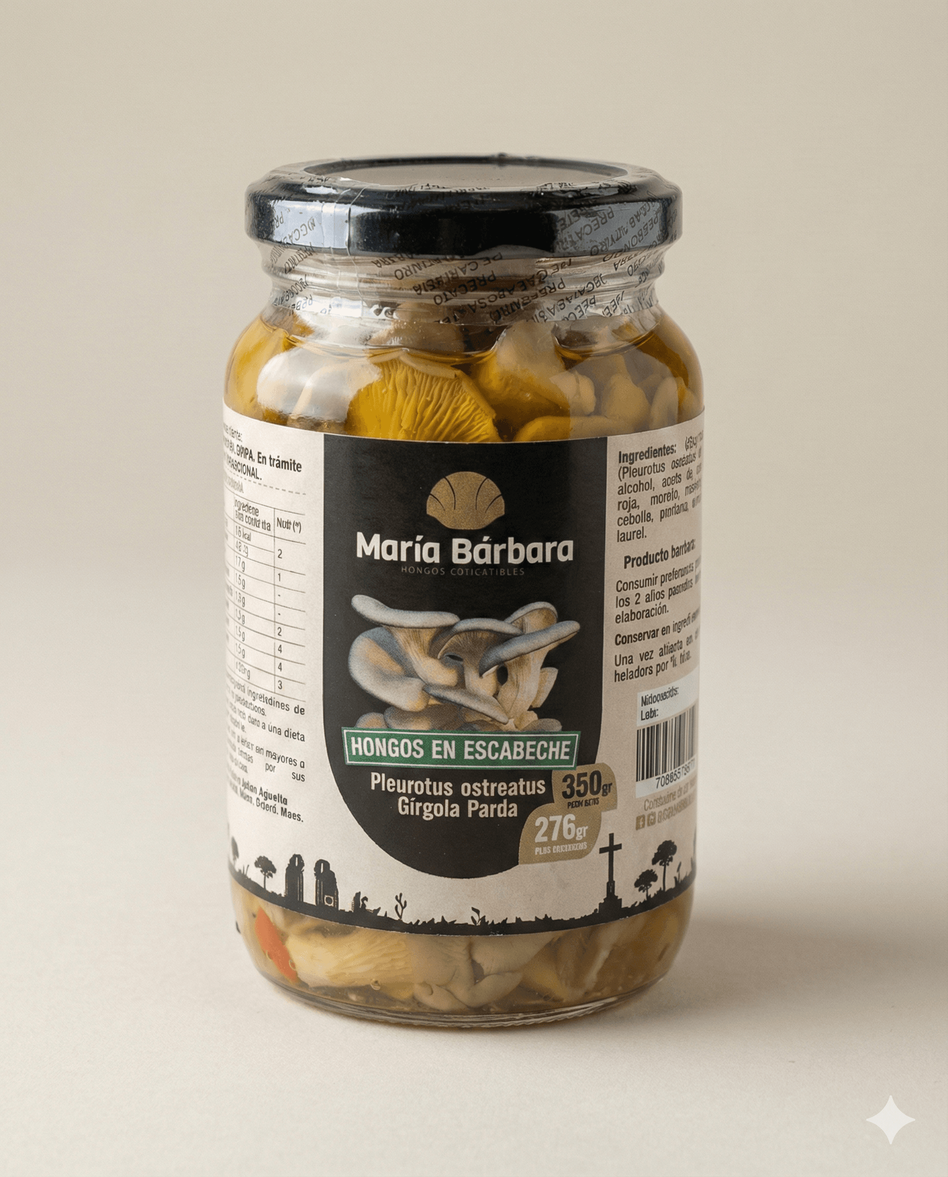 Escabeche de Gírgolas